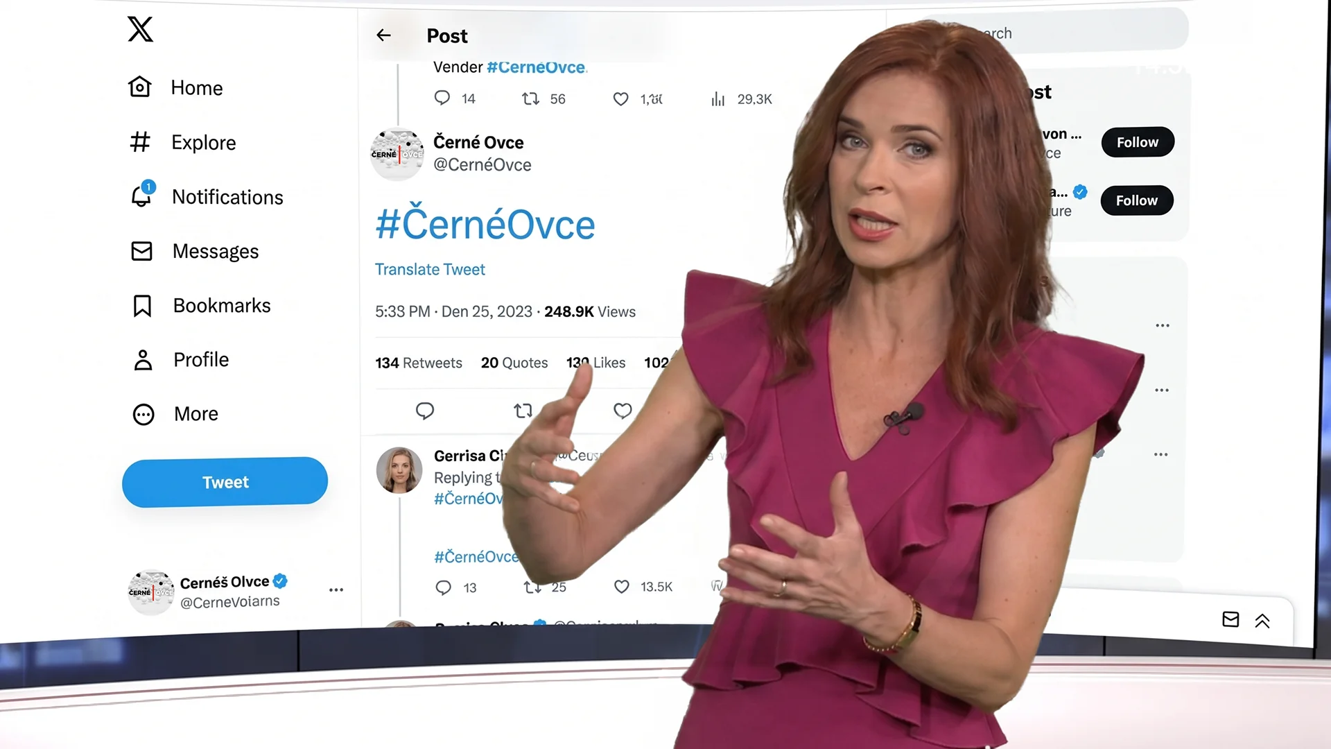 #ČernéOvce v trendech